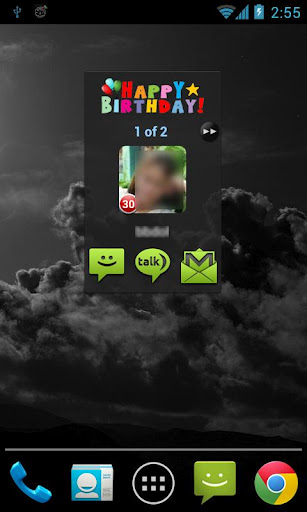 DroidGOX Widget: Birthday截图3