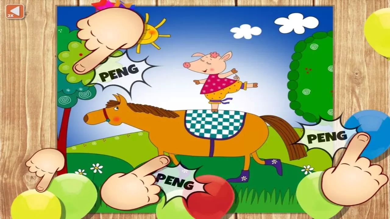 Animal Adventures Kids Puzzles截图3