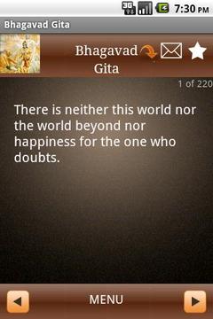 Bhagavad Gita Quotes截图