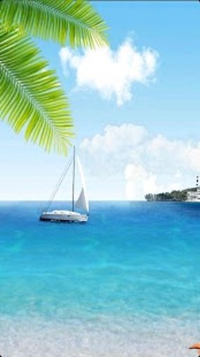 Beautiful Blue Sea Sky 3D截图4