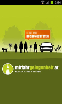 mitfahrgelegenheit.at截图