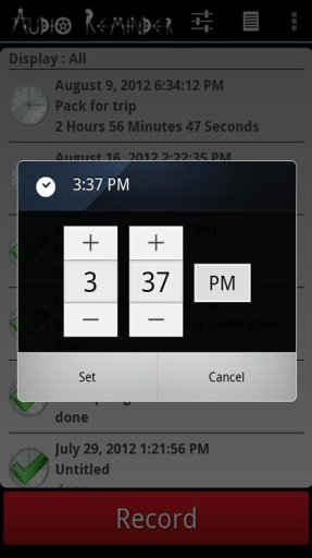 Audio Reminder截图1