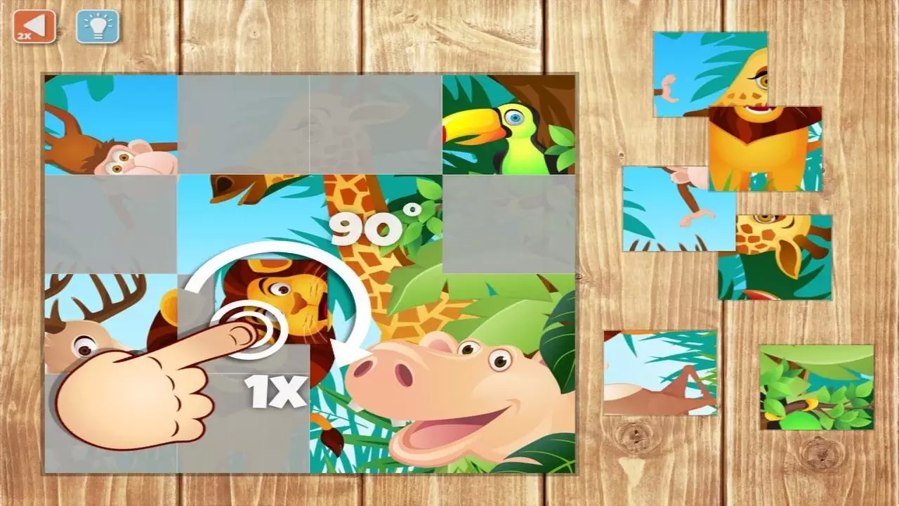 Animal Adventures Kids Puzzles截图10