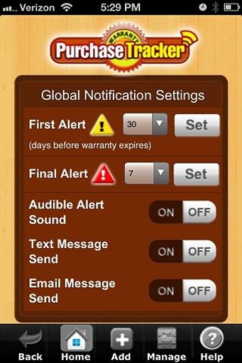 Purchase Warranty Tracker Lite截图3