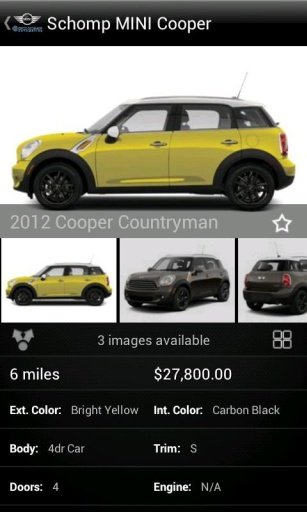 Schomp MINI Cooper DealerApp截图1