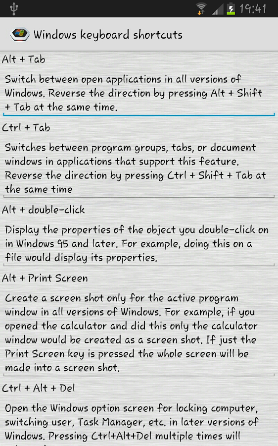 Windows Shortcuts截图1