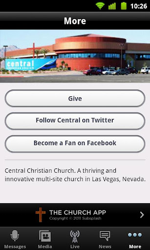 Central Christian Church截图1