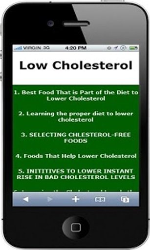 Lower Your Cholesterol! Free截图2