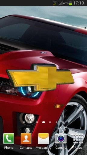 3D CHEVROLET Logo LWP截图3