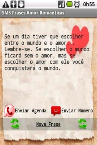 SMS Frases Romanticas Amor截图3