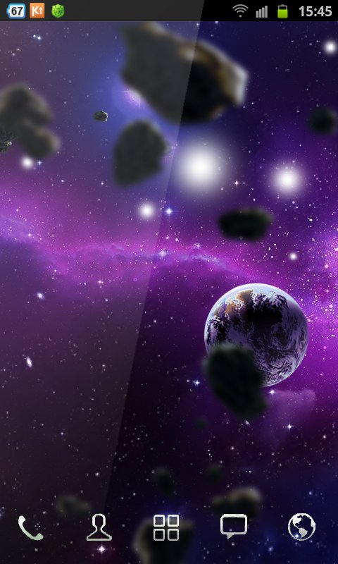 Xperia Z Wallpaper Space截图1