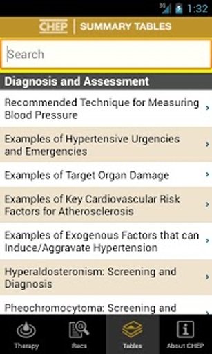 CHEP Canadian Hypertension Rec截图5