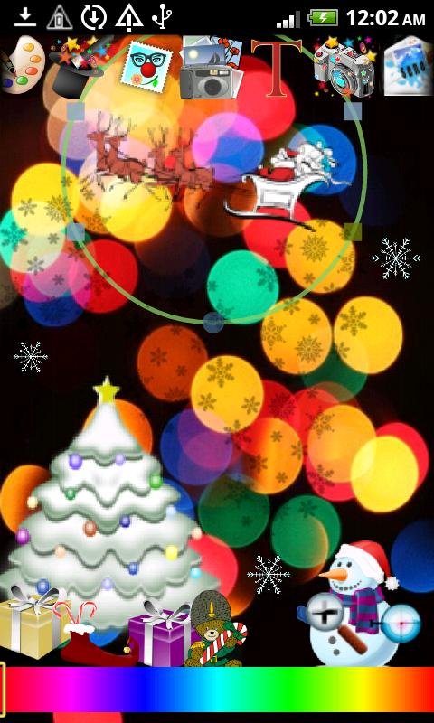 Christmas Stickers Doodle Text截图1