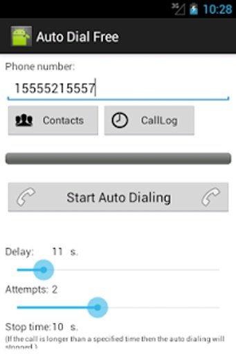 Auto Dial Free截图2