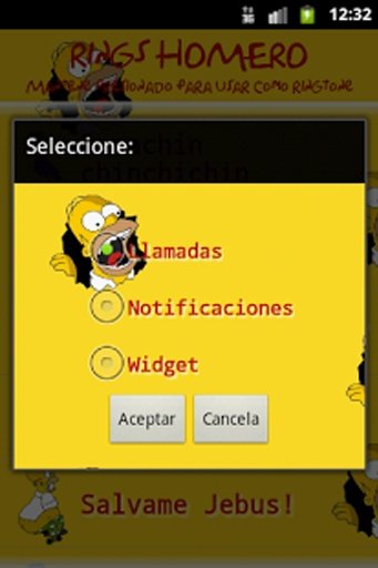 Homero Ringtones, Frase latino截图5