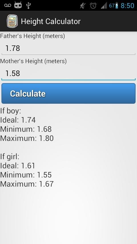 Height Calculator截图1