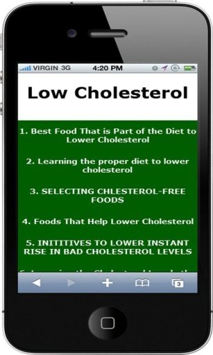 Lower Your Cholesterol! Free截图1