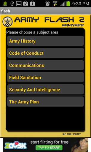 Army Flashcards 2截图1