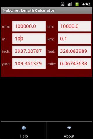 1-abc.net Length Calculator截图1