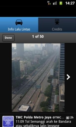 Informasi Lalu Lintas Jakarta截图3