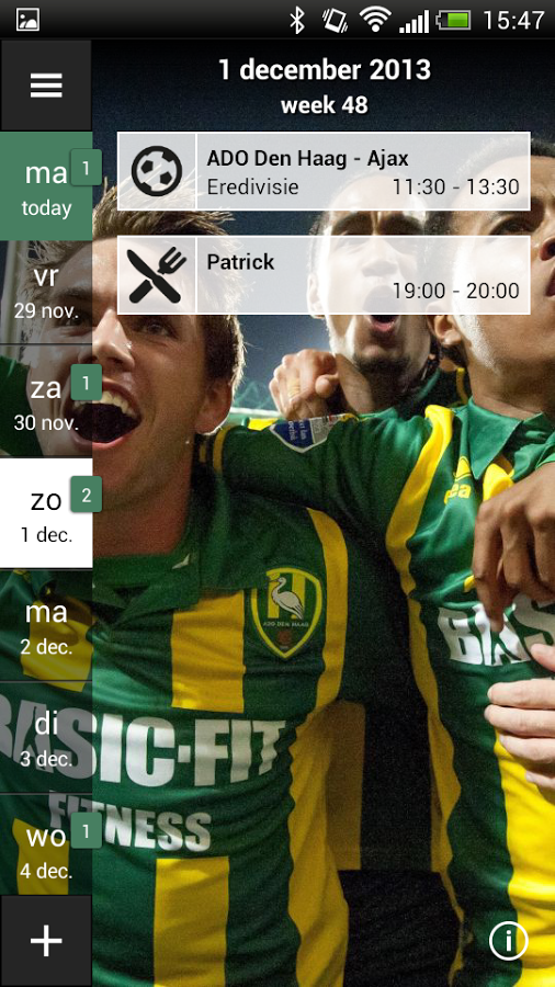 ADO Den Haag Fancal截图8