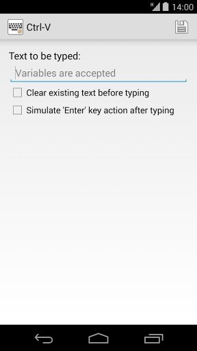 Ctrl-V Keyboard for Tasker截图2