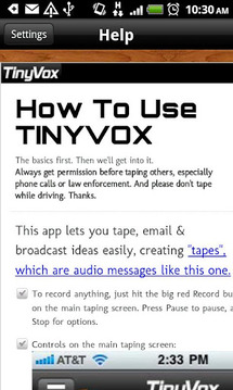 TinyVox &middot; Infinite Tape Deck截图