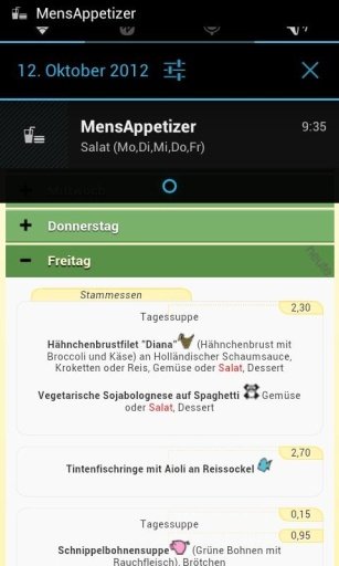 MensApp - Mensa Trier截图6