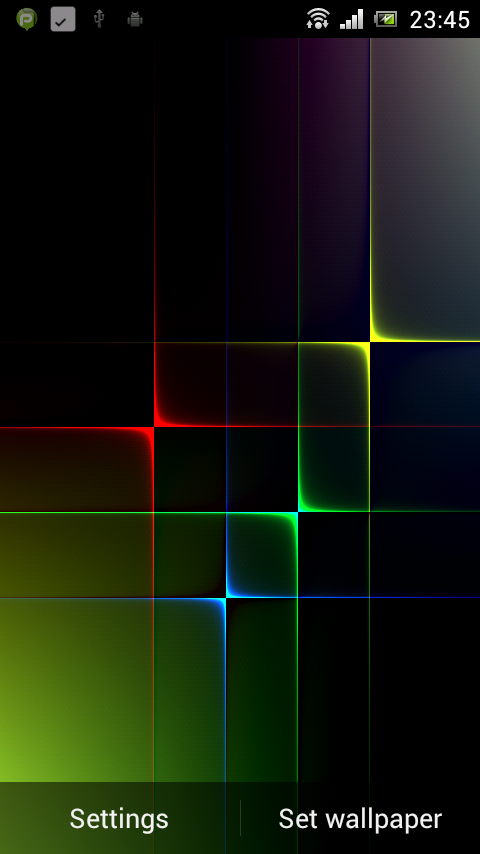 Nexus Neon Grid HD LWP截图2