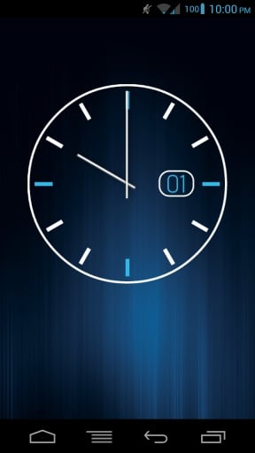 Date Clock - UCCW Skin截图1