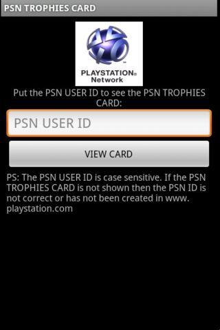 PSN TROPHY CARD截图4
