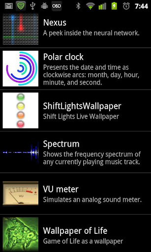 Shift Lights Live Wallpaper截图3