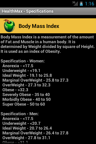 HealthMax - Health Calculator截图6