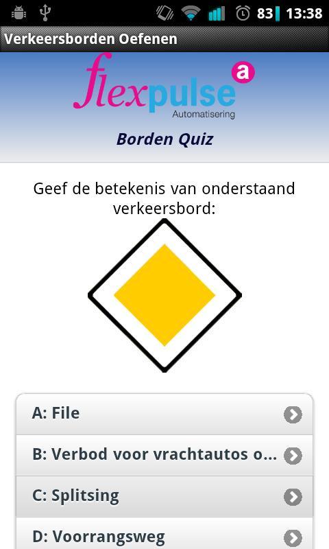 Gratis Verkeersborden Leren截图2