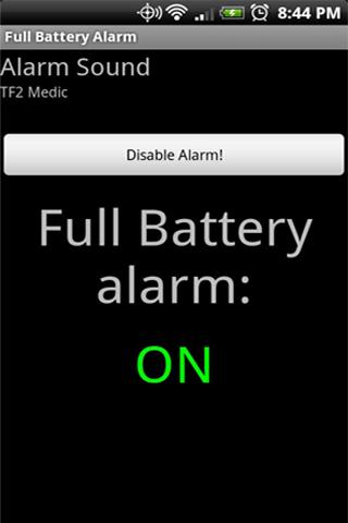 Full Battery Alarm截图2