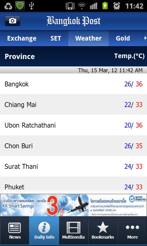 BangkokPost for Android mobile截图4