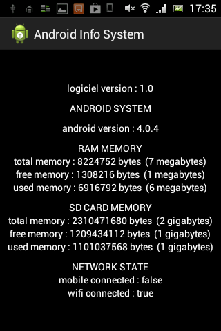 Android Info System截图1