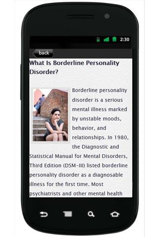 BorderlinePersonality Di...截图3