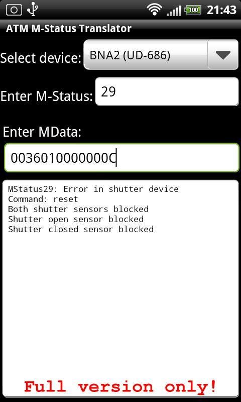 ATM M-Status Translator ...截图3