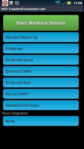 HIIT Treadmill Assistant Lite截图4