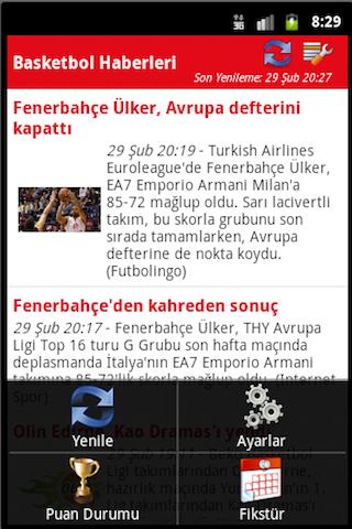 Basketbol Haberleri截图5