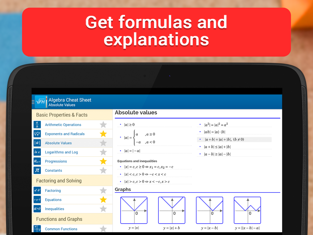 Formulae Helper Free - Math截图11