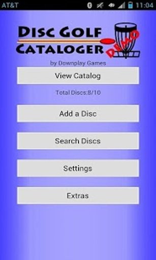 Disc Golf Cataloger Demo截图3