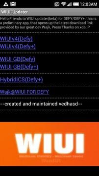 WIUI-Updater(beta)截图