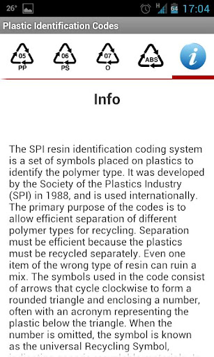 Plastic Identification Codes截图3