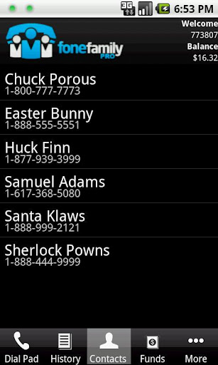 fonefamilyPro - VoIP Dialer截图3
