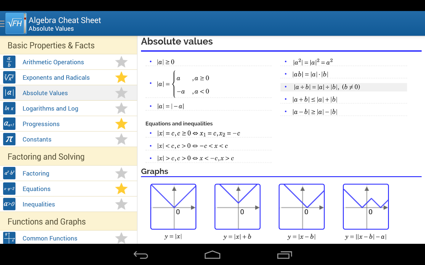 Formulae Helper Free - Math截图6