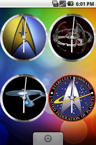 StarTrek Clock Set 9 Clocks截图2