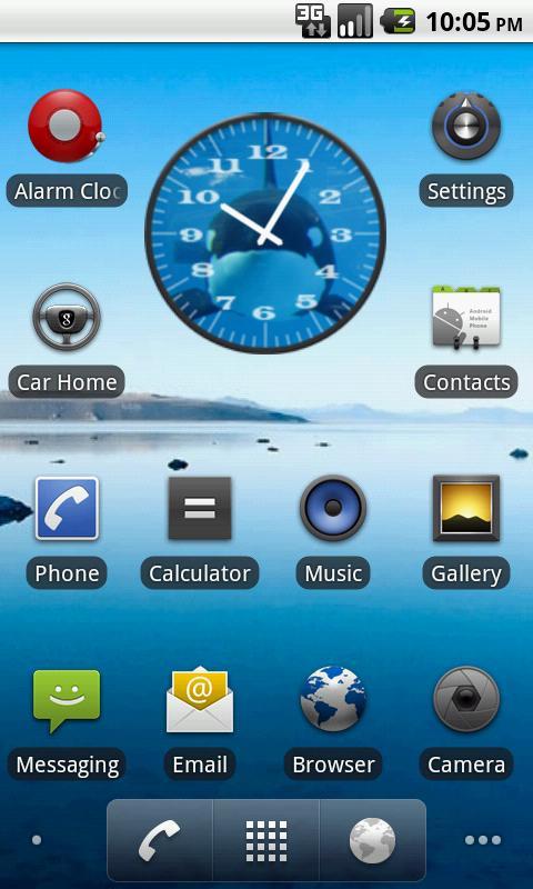 Killer Whale 1 Analog Clock截图1