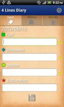 4 Lines Diary截图